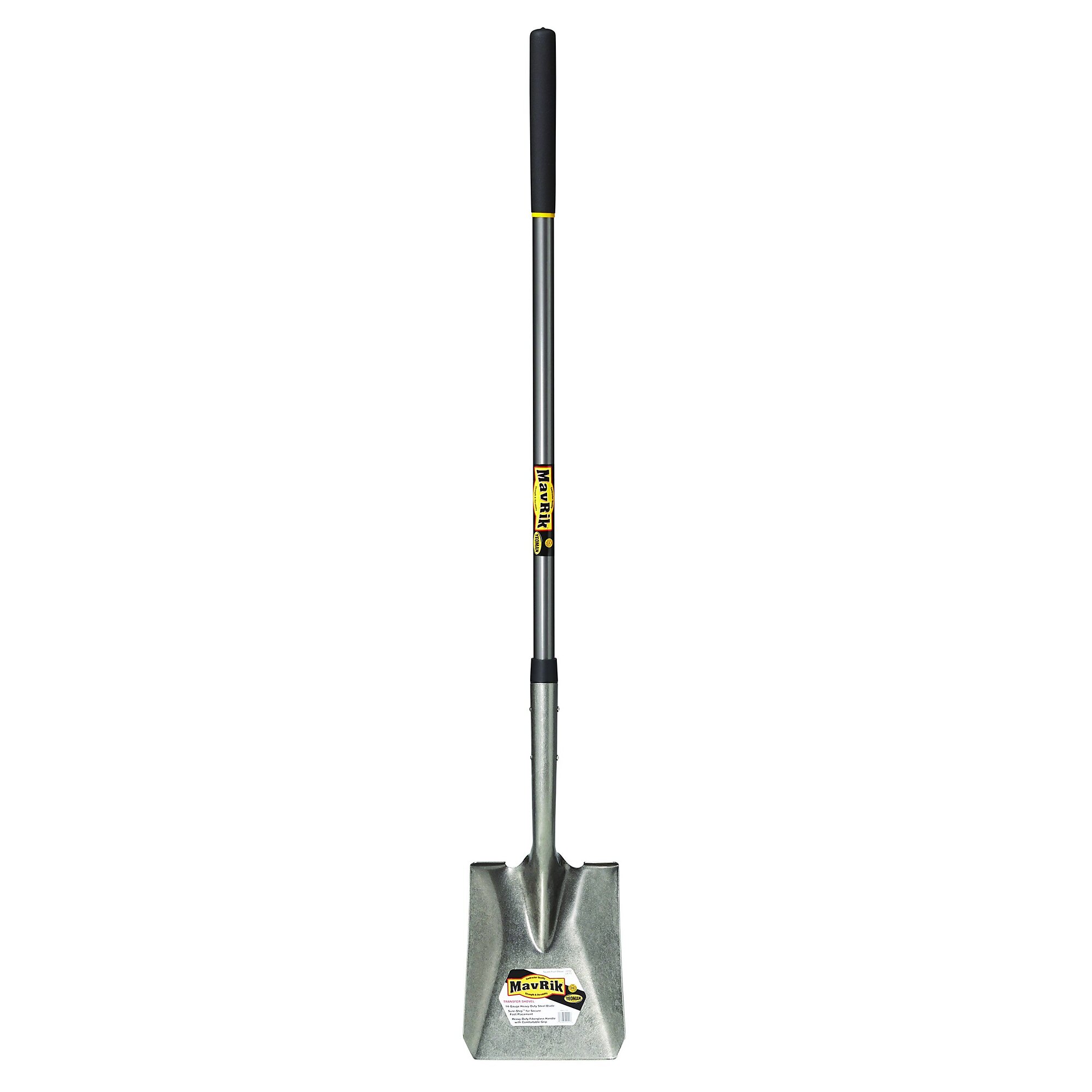 MavRik, Long Handle Square Point Transfer Shovel, Model# 09290
